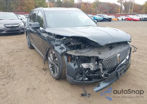 2021 Lincoln Aviator Reserve из США, поврежденный, VIN 5LM5J7XC2MGL02049